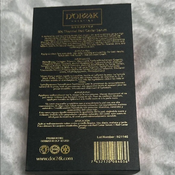 D’or24k Bio Thermal Red Caviar Serum